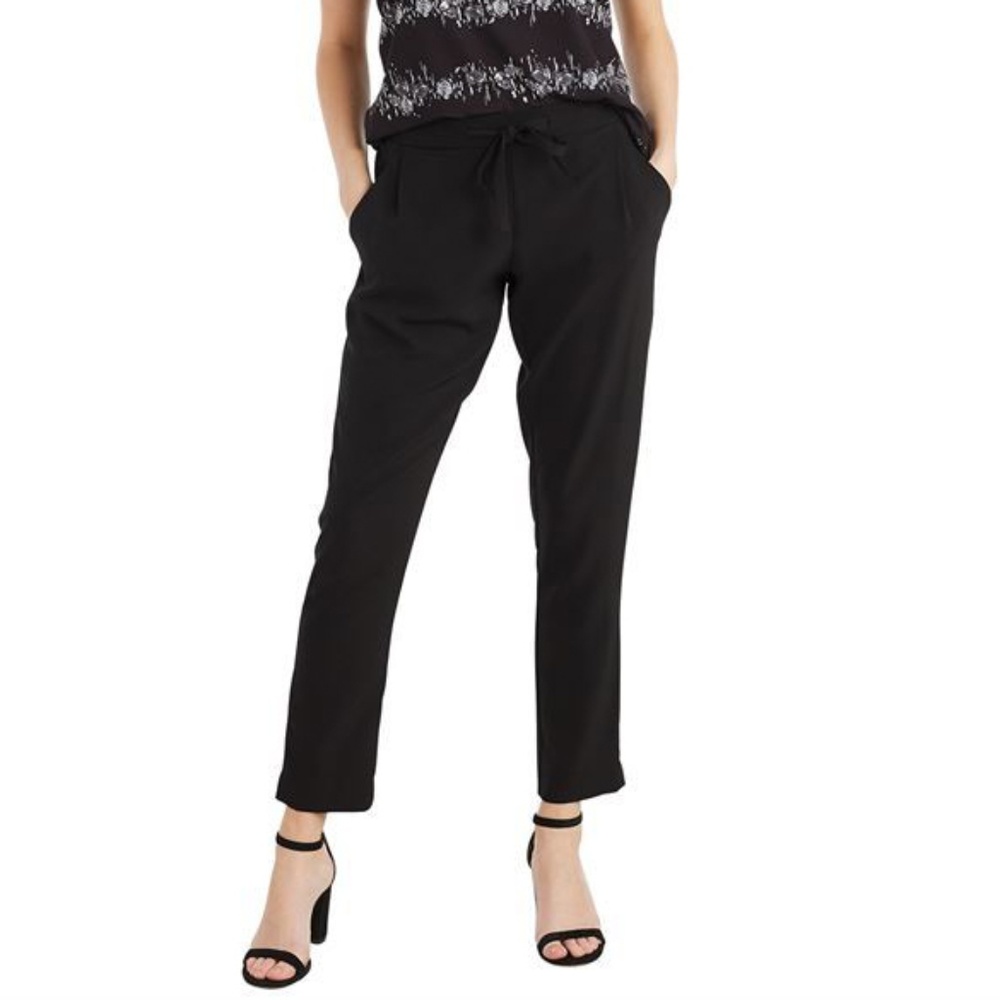 Black Crepe Pants